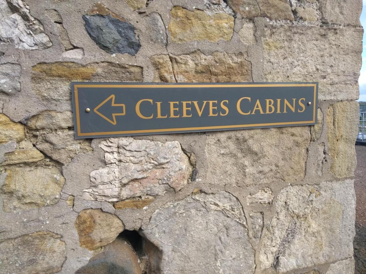 Cleeves Cabins Ailsa Luxury Lodge With Hot Tub Dalry  Eksteriør bilde