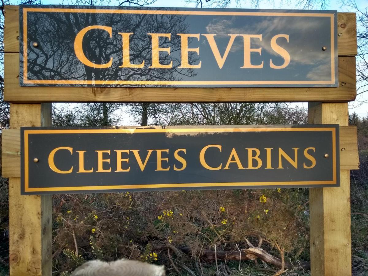 Cleeves Cabins Ailsa Luxury Lodge With Hot Tub Dalry  Eksteriør bilde